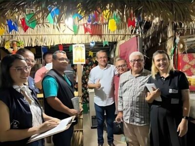 SEMUS realiza ação educativa na festa de São João em Paço do Lumiar