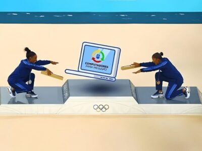 Polêmica no Ministério das Comunicações: Rebeca Andrade excluída de foto do pódio