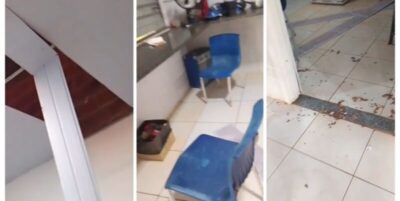 Escola de Ensino Médio no povoado Leite é alvo de vandalismo; moradores pedem mais segurança