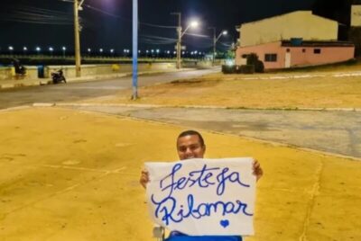 Festeja Ribamar viraliza e internauta faz registro direto do local: “Eu já cheguei e estou ansioso para dançar a noite inteira”