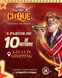 Le Petit Cirque estreia em São Luís nesta sexta (10)