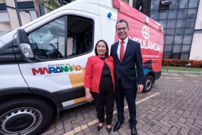 Paço do Lumiar: Carlos Lula destina ambulâncias para a cidade