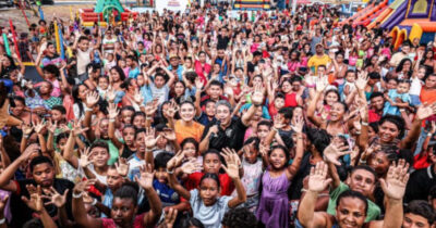 Festa do dia das crianças com o Deputado Osmar Filho anima o bairro São Francisco