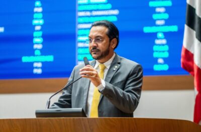 Junior Cascaria solicita pavimentação asfáltica no Bairro São Benedito, em Pedreiras