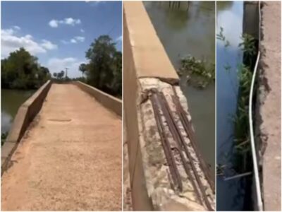 Após pressão do MPMA, Prefeitura de Araioses interdita três pontes em riscos iminentes de desabarem