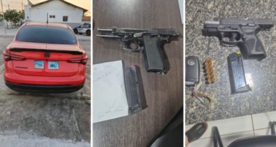 Polícia elucida em menos de 24 horas caso de disparo que feriu mulher em Paço do Lumiar; suspeitos foram apresentados na Delegacia do Maiobão