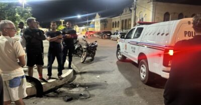 Mulher foge após atropelar motociclista em Itapecuru-Mirim