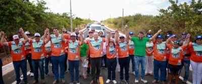 Governo entrega obra de recuperação da MA-312 que liga os Lençóis ao Delta do Parnaíba