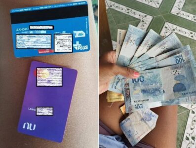 Jovem encontra carteira com cartões e quase R$ 2 mil em espécie e procura o dono em São João Batista