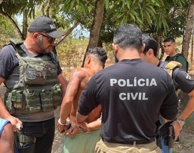 Foragido de São Luis de alta periculosidade é preso na Baixada Maranhense por homicídio qualificado e estupro