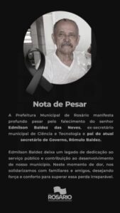 Maranhão de Luto: Morre o engenheiro e professor Edmilson Baldez das Neves