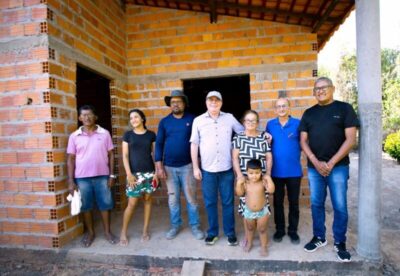 Hildo Rocha vistoria obras do Minha Casa Minha Vida em Brejo e destaca avanços do programa habitacional