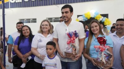 Jonas Magno entrega nova escola no Povoado São Simão em Rosário