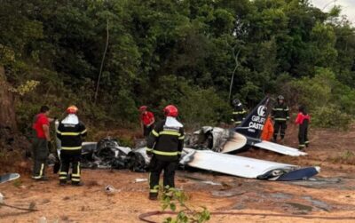 Aeronave com o vereador Beto Castro e família cai em Paço do Lumiar