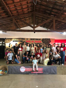 Poeta Neto Ferreira representa os Velhos Cariris em evento literário na Pedra de Santo Antônio