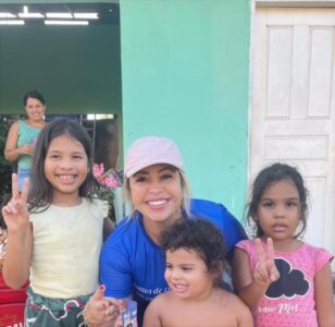 Mary do Mojo realiza festa das crianças em Paço do Lumiar