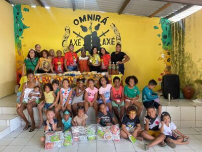 Dia das Crianças é celebrado com festa na Casa Afro-Omnira, na Liberdade