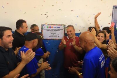 Investimento histórico: Prefeito Fred Campos entrega mais um Polo EducaPaço, agora no Mocajutuba