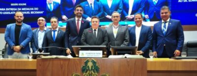 Assembleia entrega Medalha Manuel Beckman ao empresário Edmilson de Araújo Pires