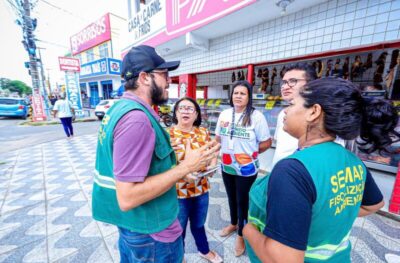 Prefeitura de Paço do Lumiar promove conscientização sobre descarte de resíduos na MA 201