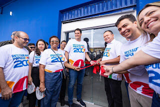 Orleans destaca prioridade do governo à segurança alimentar ao inaugurar 200º Restaurante Popular
