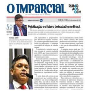 Câmara Federal: Marcio Jerry analisa pejotização e o futuro do trabalho no Brasil