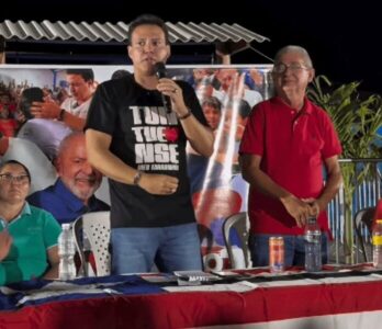 Em Tuntum, Camarão explode em prepotência enquanto Brandão trabalha