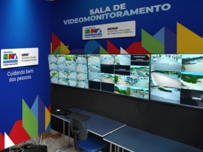 Jones Braga inaugura moderno sistema de videomonitoramento em Nina Rodrigues