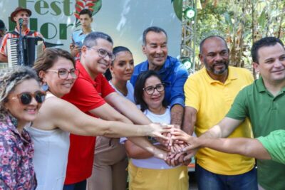 Festival com flores e plantas ornamentais de Paço do Lumiar movimentou domingo da Comunidade Vassoral
