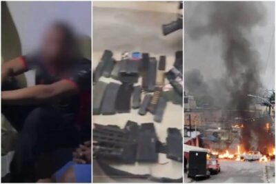 Violência paralisa o RJ: escolas fechadas, feridos e policiais baleados em operação contra o CV