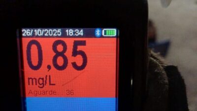 PRF prende três condutores por embriaguez ao volante no Maranhão