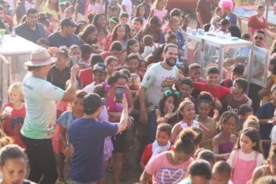 Dia das crianças é comemorado com distribuição de 4 mil brinquedos em Turilândia