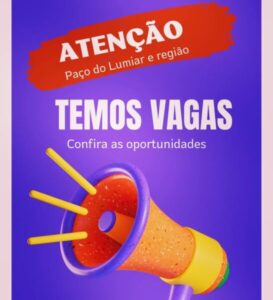 “Professor, motorista e pedreiro” são algumas das principais vagas disponíveis nesta quinta(23) no SINE de Paço do Lumiar