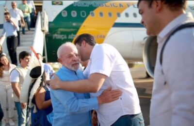 Imagens do dia: Orleans e Lula em Imperatriz…