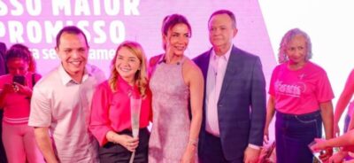 Iracema Vale participa da abertura da campanha Maranhão Rosa