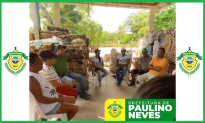 Prefeitura de Paulino Neves, realiza parceria com associação de catadores de materiais recicláveis “Rio Novo”