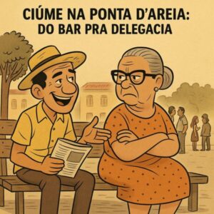 Ciúme na Ponta d’Areia: do bar pra delegacia