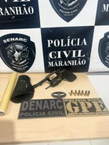 Denarc apreende arma de fogo durante operação em Timon
