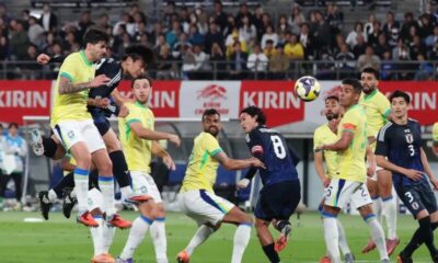 Brasil amarga derrota histórica para o Japão em partida amistosa em Tóquio