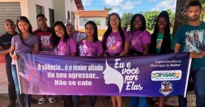 Prefeitura de Rosário inicia campanha Agosto Lilás com ações de conscientização em várias comunidades