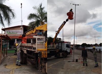 Prefeitura de Barreirinhas, realiza iluminação de LED em quase toda cidade