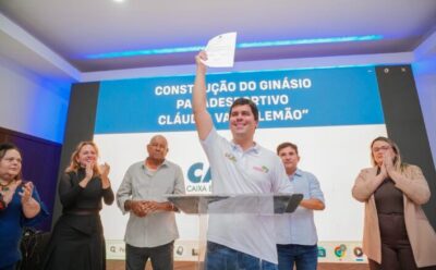 Fufuca assina OS para primeiro Ginásio Paradesporto do Nordeste