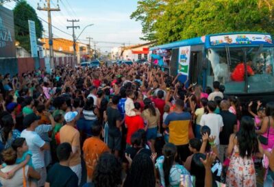Gestão André da Ralpnet realiza Metrô da Criançada em Pinheiro