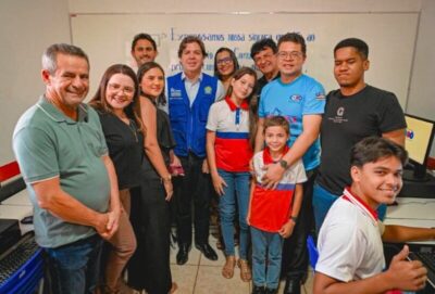 Juscelino leva projetos de inclusão digital a  de jovens em Codó e Timon
