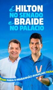 Peça publicitária estimula dobradinha Braide e Hilton Gonçalo para 2026
