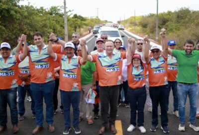 Governo entrega MA-312 entre Araioses e Água Doce do Maranhão