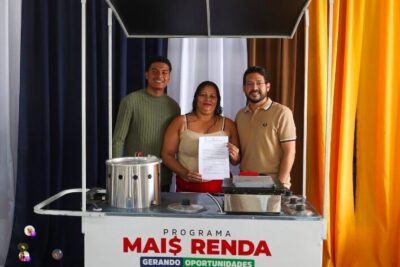 Cajapió recebe os carrinhos do Programa Mais Renda