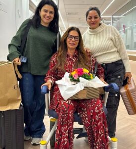 Deputada Abigail Cunha recebe alta de hospital em São Paulo após três cirurgias