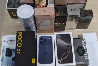 PF APREENDE ELETRÔNICOS ILEGAIS NO AEROPORTO DE IMPERATRIZ