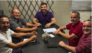 Vereadores de Pedreiras se encontram com o Deputado Júnior Cascaria e Erlanio Xavier em busca de melhorias para o município.